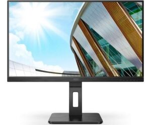 Monitor Profesional AOC U27P2CA 27"/ 4K/ Multimedia/ Regulable en altura/ Negro