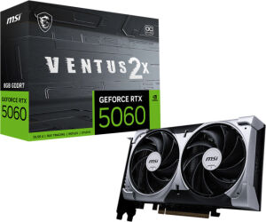 Msi Vga Nvidia Rtx 5060 8g Ventus 2x Oc Ddr7