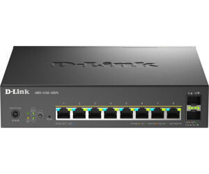 D-LINK SWITCH 8 PUERTOS 2.5G +2 10 Gbit SFP+ PoE+