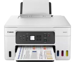 Multifunción Recargable Canon MAXIFY GX3050 MegaTank WiFi/ Dúplex/ Blanca