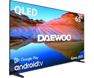 Tv daewoo 65 pulgadas qled 4k uhd - 65dm72uaqp - android tv