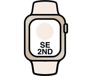 APPLE WATCH SE CAJA ALUMINIO STARLIGHT GPS+CELL 44mm CORREA DEPORTIVA STARLIGHT