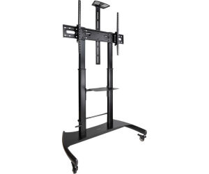 Soporte de Suelo con Ruedas Inclinable/ Nivelable TooQ FS20404HM-B para TV de 60-100"/ hasta 100kg