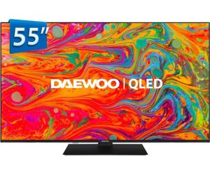 Tv daewoo 55 pulgadas qled 4k uhd - 55dm65qv - smart tv
