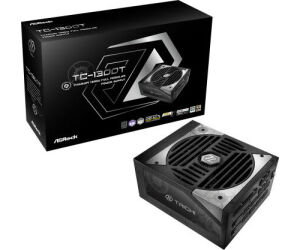 Asrock Taichi TC-1300T unidad de fuente de alimentación 1300 W 20+4 pin ATX ATX Negro