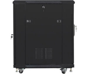 Armario Rack Lanberg 19? 15u 600x800 Flat Pack Negro Puerta Malla