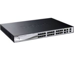 D-LINK SWITCH 24 PUERTOS 10/100 w/2 Combo 1000BaseT/SFP PoE