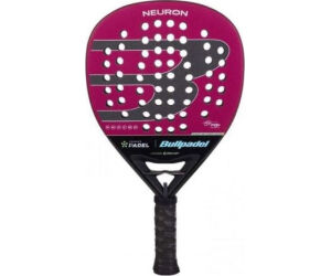 Pala de Pádel Bullpadel Neuron Premier 2025 (Fede Chingotto)/ Gris y Rosa