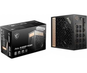 MSI MEG AI1300P PCIE5 unidad de fuente de alimentación 1300 W 24-pin ATX ATX Negro