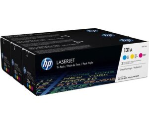 Tóner Original HP nº131A Multipack/ Cian/ Amarillo/ Magenta