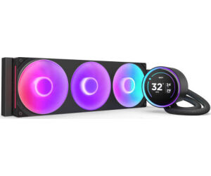 NZXT Kraken Elite 360 RGB Procesador Sistema de refrigeraciÃ³n lÃ­quida todo en uno 12 cm Negro 1 pieza(s)