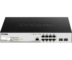 D-Link DGS-1210-10P/ME/E 10xGb PoE+ Switch 2xC