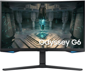 Smart Monitor Gaming Curvo Samsung Odyssey G6 S27BG650EU 27"/ QHD/ 1ms/ 240Hz/ VA/ Multimedia/ Regulable en altura/ Smart TV/ Negro