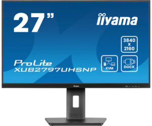 Monitor Iiyama 27 Pulgadas, Ips, Dock, Kvm, 96w, 3x3.2 1xc