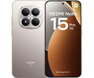 Movil xiaomi redmi note 15 pro 5g 8gb 256gb 6.8 pulgadas titanio
