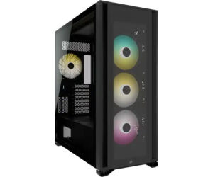 Caja Torre Atx Icue 7000x Rgb Tg Black Corsair