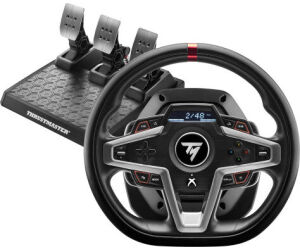 Thrustmaster 4460182 mando y volante Negro USB Volante + Pedales Analógico/Digital PC, Xbox One, Xbox One S, Xbox One X, Xbox Series S, Xbox Series X