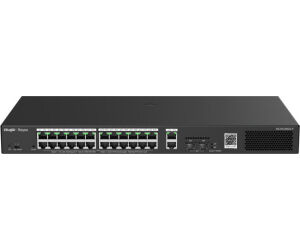 Reyee 28-Port Gigabit Smart POE Switch, 24 PoE/POE