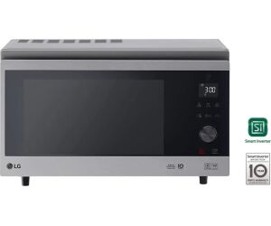 Microondas lg mj3965acs - 39l - 1100w - acero inoxidable -   smart inverter