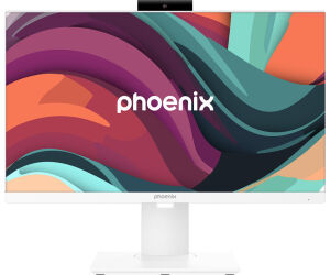 Barebone all in one 23.8 pulgadas campro blanco placa asus h610t2 ddr5 adaptador 120w