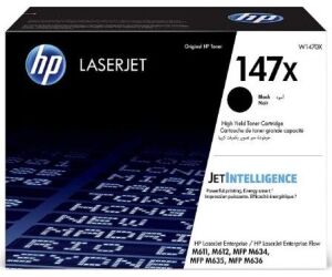 HP LaserJet Cartucho de tóner Original 147X negro de alta capacidad