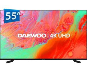 Tv daewoo 55 pulgadas led 4k uhd - 55dm65uv - smart tv