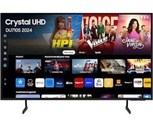 Tv samsung 43 pulgadas led 4k crystal uhd -  tu43du7105 -  smart tv