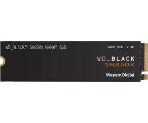 4 TB SSD SERIE M.2 2280 PCIe BLACK NVME SN850X WD