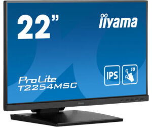 Monitor Iiyama 21,5" Tactil T2254msc-b1ag, Ips, Fhd, 60 Hz, 4ms, 10 Puntos De Contacto, Hdmi, Alt.