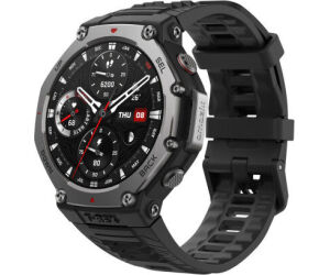 Amazfit T-Rex 3 3,81 cm (1.5") AMOLED Digital 480 x 480 Pixeles Pantalla tÃ¡ctil Negro Wifi GPS (satÃ©lite)