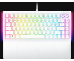 Teclado Razer Blackwidow V4 75% Blanco (usa) (rz03-05001700-r3m1)
