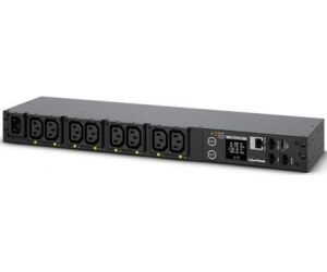 Unidad de Distribución para Alimentación Cyberpower PDU41004/ 16A/ 8x IEC C13/ Formato RACK 1U