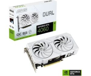 Tarjeta Grafica Asus Dual Rtx 4060 Oc 8gb Gddr6 White Evo
