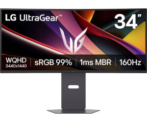 LG 34G600A-B  Monitor34"WQHD 160h 1m DP HDMI AA cu