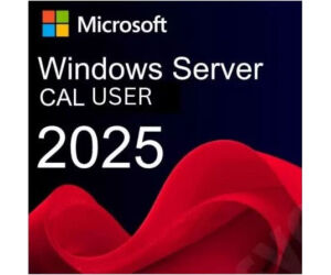 Licencia Microsoft Windows Server 2025/ CAL/ 5 Usuarios
