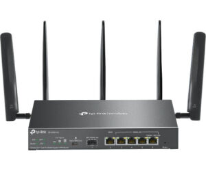 Router VPN 4G TP-Link Omada ER706W-4G/ WiFi 6/ 3000Mbps/ 2.4GHz 5GHz/ 5 Antenas/ WiFi 802.1Q