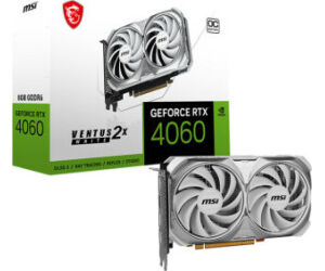 Tarjeta Grafica Msi Rtx 4060 Ventus 2x White 8gb Oc