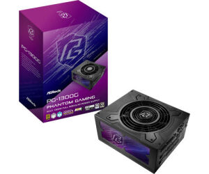 Asrock Phantom Gaming PG-1300G unidad de fuente de alimentaciÃ³n 1300 W 20+4 pin ATX ATX Negro