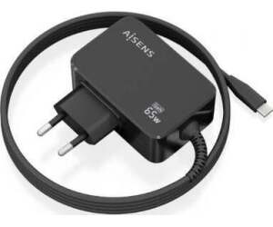 Adaptador AC Cargador GaN 65W 1xUSB-C 1.8m