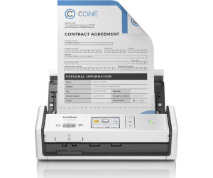 Escaner sobremesa brother ads1800w -  30ppm -  duplex automatico -  usb 2.0 -  usb tipo c -  wifi -  adf 20 hojas