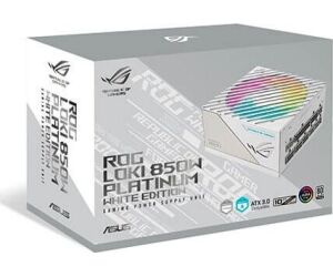 ASUS ROG Loki SFX-L 850W Platinum White unidad de fuente de alimentaciÃ³n 24-pin ATX Blanco