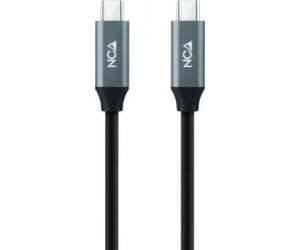 Cable USB 3.2 Tipo C-Tipo C M/M 2m. 100W 4K Negro