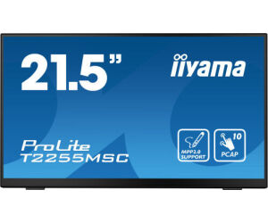 MONITOT IIYAMA 22" TACTIL CAPACITIVO, T2255MSC-B1, IPS, 60HZ, 5 MS, HDMI, USB, DISPLAYPORT, ALT, VESA 100 x 100