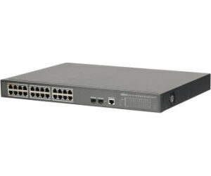 Dahua - Dh-pfs4226-24gt-360 - 26-port Managed Gigabit Switch With 24-port Poe