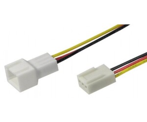 Cable extensión alimentación vent. 3p M/H 0.8m.