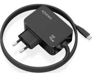 Adaptador AC Cargador GaN 45W 1xUSB-C 1.8m