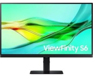 Monitor Profesional Samsung ViewFinity S6 S32D600EAU 32"/ QHD/ Regulable en Altura/ Negro