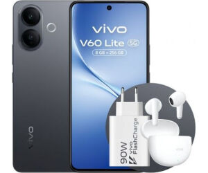 VIVO V60 Lite 5G 6.77" 8Gb 256Gb Black Bundle
