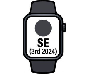Apple Watch SE 3rd V2/ GPS/ Cellular/ 40mm/ Caja de Aluminio Medianoche/ Correa Deportiva Medianoche S/M