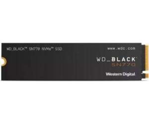 Disco SSD M.2 PCIe NVMe 1TB Black SN770 5150 MB/s